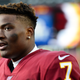 Image for article titled Twitter Cries Foul After Washington Benches Dwayne Haskins: 'Why Do Black QBs Seem to Get Much Shorter Leashes?'
